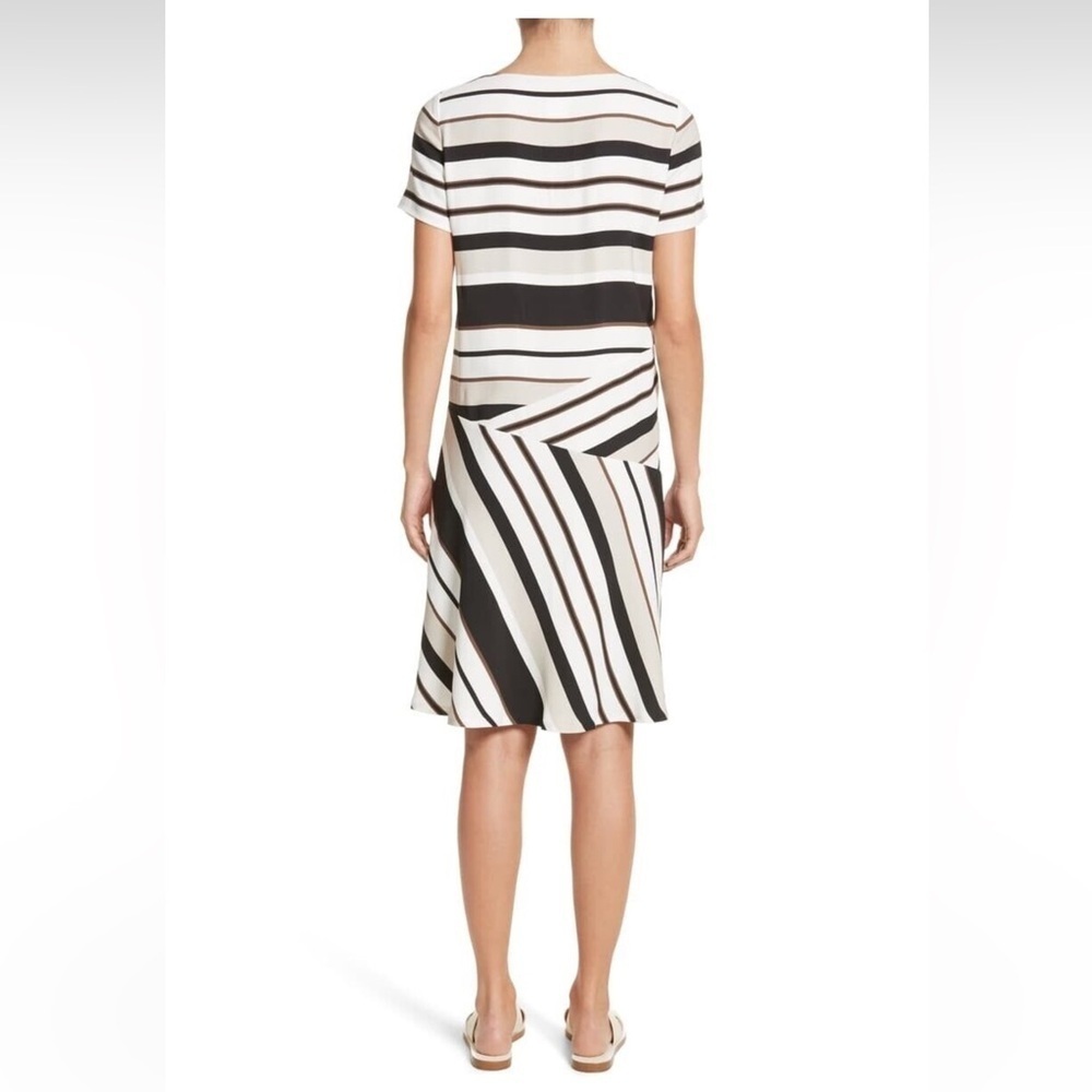 Lafayette 148 New York - 598.00 MSRP- A-line Greta shift dress -S